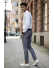 Pantaloni barbati casual regular fit gri B1644 U2 Pantaloni barbati casual regular fit gri B1644 U2