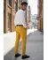 Pantaloni barbati eleganti mustar B1734 F4-5.1 * 