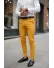Pantaloni barbati eleganti mustar B1734 F4-5.1 * 