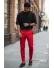 Pantaloni barbati eleganti rosii B1734 F6-1 Pantaloni barbati eleganti rosii B1734 F6-1