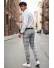 Pantaloni barbati eleganti in carouri B1743 I16-2 U4-1