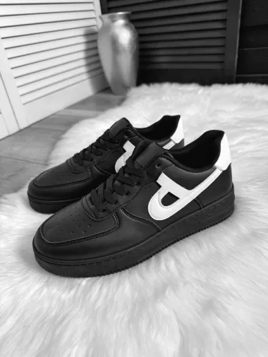 Adidasi barbati casual, negri A99