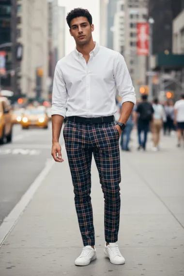 Pantaloni barbati eleganti B1545 B15-2