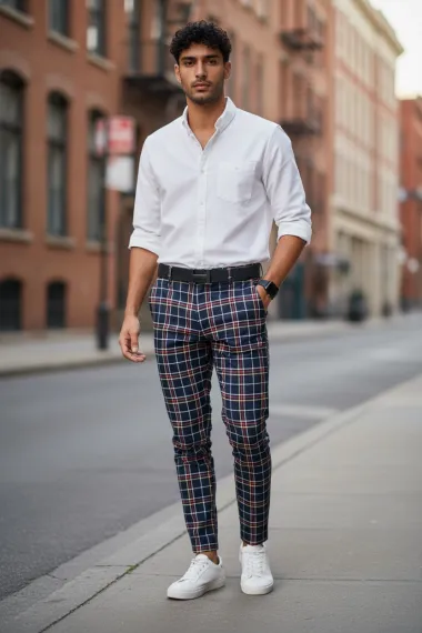 Pantaloni barbati eleganti B1545 B15-2