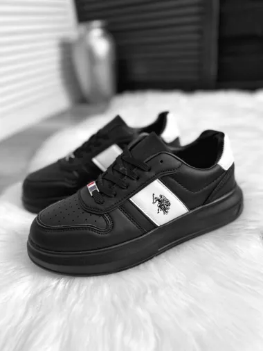 Adidasi barbati casual, negri L86 T7-4