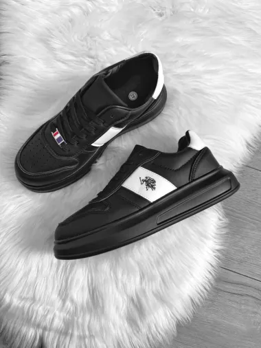 Adidasi barbati casual, negri L86 T7-4