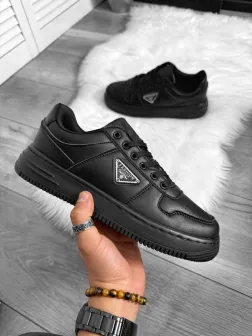 Adidasi barbati casual, negri L89 T5-4