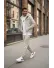 Trening barbati slim fit bej, Pantaloni + hanorac 166
