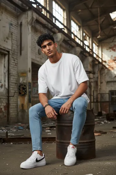 Blugi barbati conici 4122 H5-2