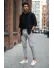 Pantaloni barbati casual gri 10614
