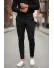 Pantaloni barbati eleganti negri B1734 D5