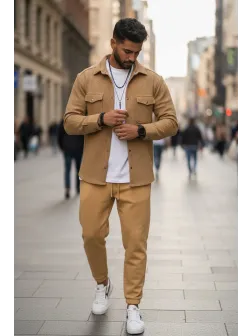 Camasa barbati casual maro 12915 X8