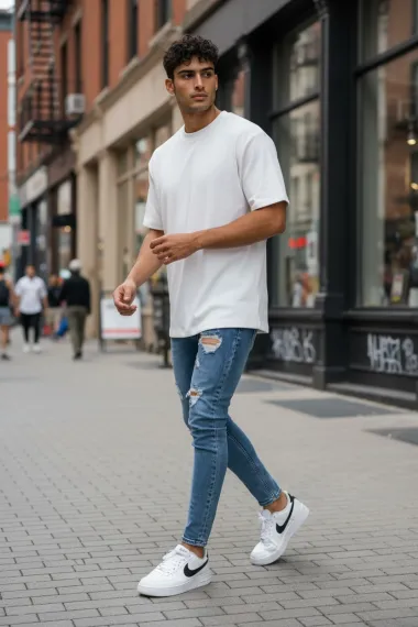 Blugi barbati conici 5602