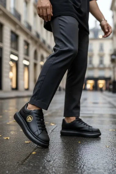 Adidasi barbati casual VIP, negri 801