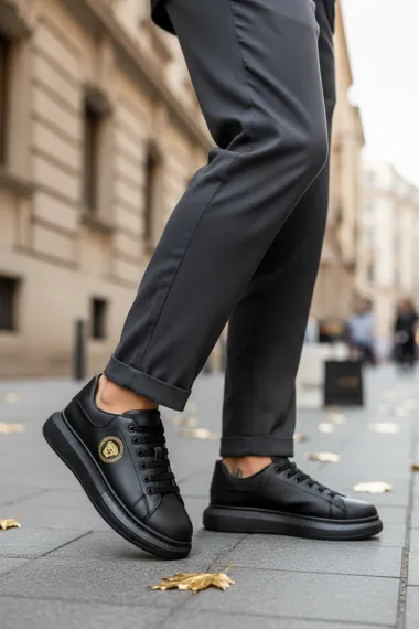 Adidasi barbati casual VIP, negri 801