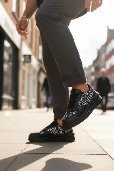 Adidasi barbati casual, negri L76