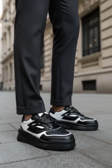 Adidasi barbati casual, negri Q6