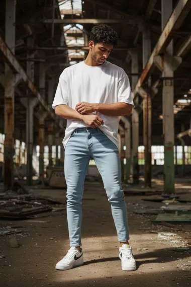 Blugi barbati conici 548 H1-2