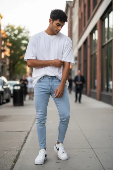 Blugi barbati conici 548 H1-2