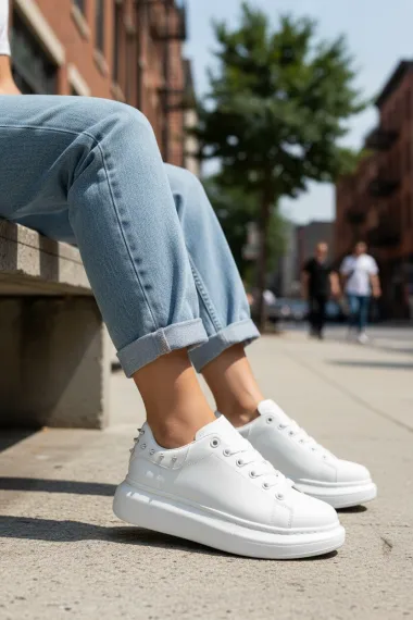 Adidasi dama albi casual, 6626