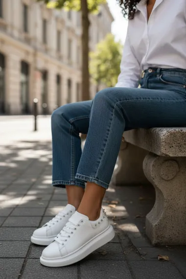 Adidasi dama albi casual, 6626