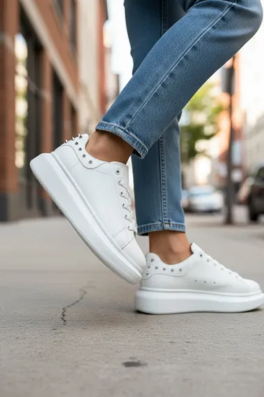 Adidasi dama albi casual, 6626