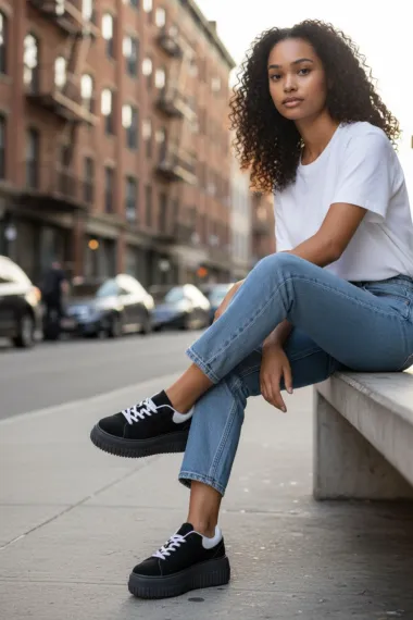 Adidasi dama negri casual ZH12