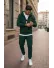 Trening barbati slim fit verde, Pantaloni + Hanorac 5031 I11-1