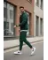 Trening barbati slim fit verde, Pantaloni + Hanorac 5032 9-4