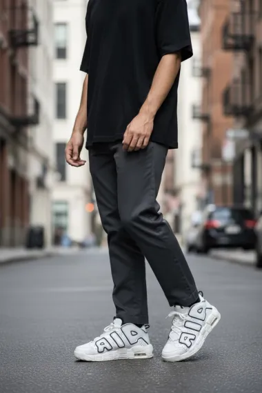 Adidasi barbati casual, albi AIR10