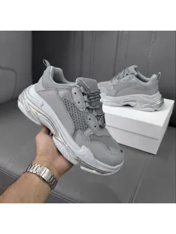Adidasi barbati casual, gri, 103
