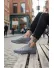 Espadrile dama casual gri CL01. T54-2