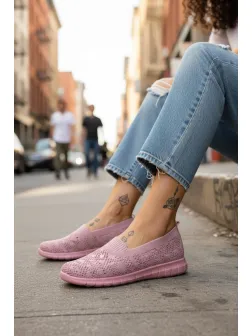 Espadrile dama casual roz CL01 T51-2 Espadrile dama casual roz CL01 T51-2