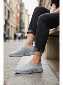 Espadrile dama casual gri CL15 T54-4