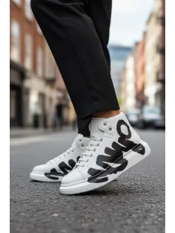 Adidasi barbati casual, albi 6620