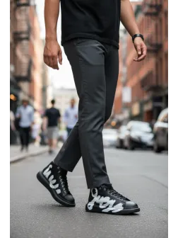 Adidasi barbati casual, negri 6620