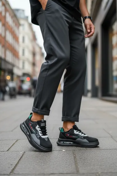 Adidasi barbati casual, negri A70 N8-1