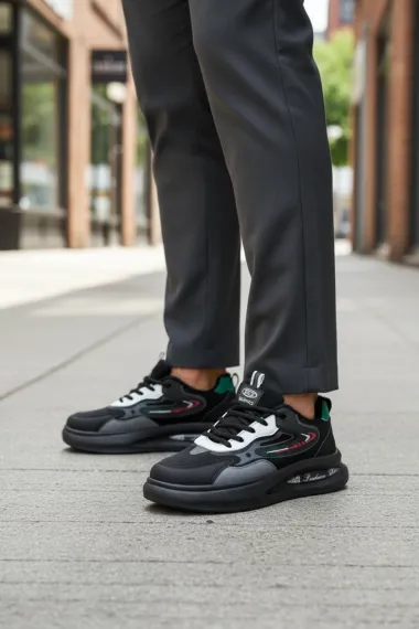 Adidasi barbati casual, negri A70 N8-1