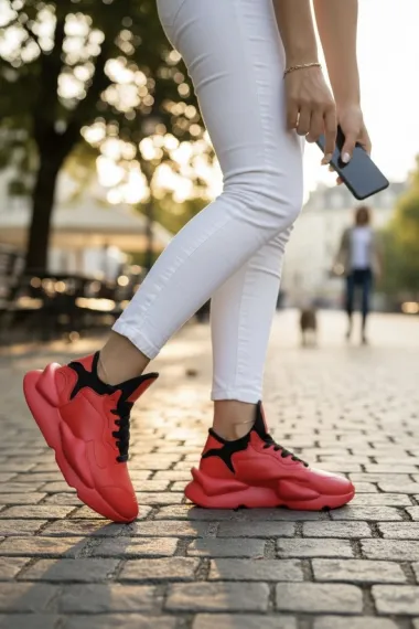 Adidasi dama rosi casual , inalti, H9