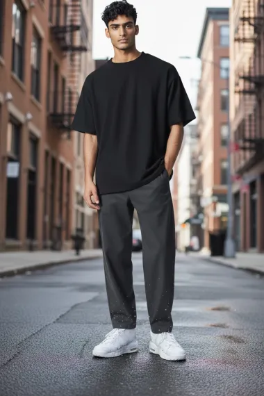 Adidasi barbati casual, albi AIR50