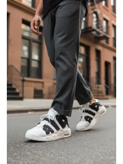 Adidasi barbati casual, albi AIR60