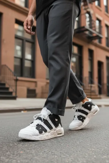 Adidasi barbati casual, albi AIR60