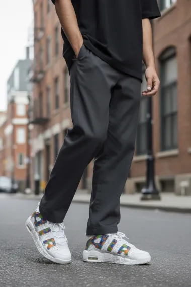 Adidasi barbati casual, albi AIR70