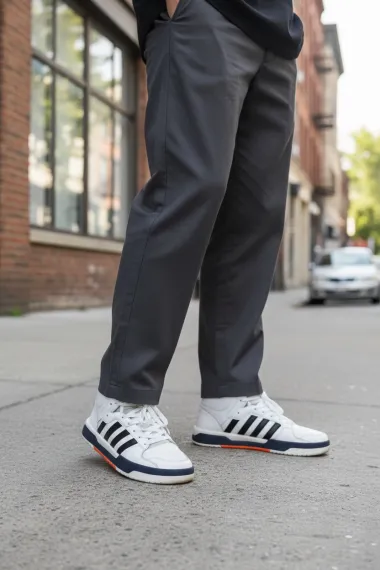 Adidasi barbati casual, albi H38