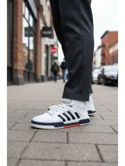 Adidasi barbati casual, albi H38