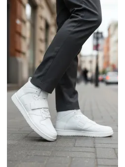 Adidasi barbati casual, albi H54