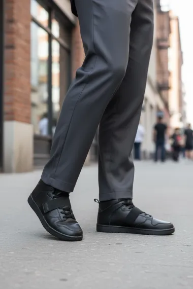 Adidasi barbati casual, negri H54