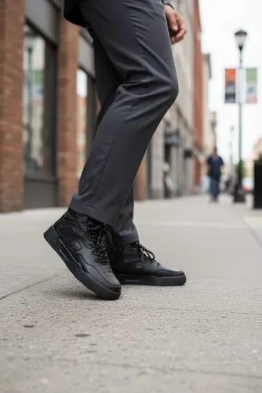 Adidasi barbati casual, negri R911