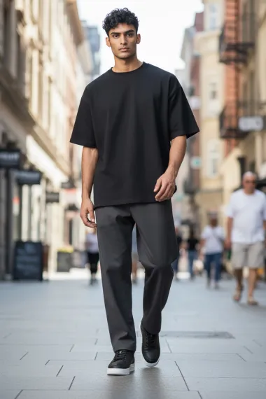 Adidasi barbati casual, negri R926