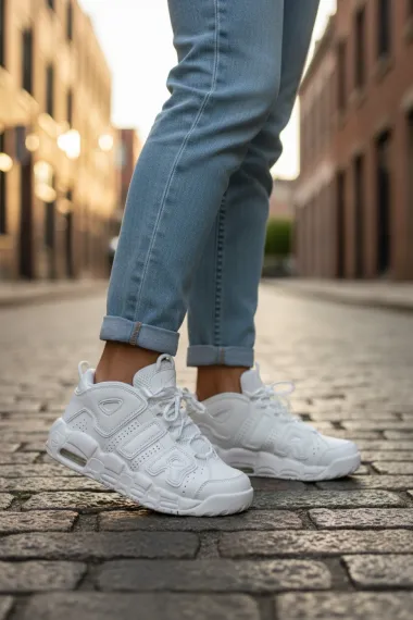 Adidasi dama albi casual , inalti, AIR50